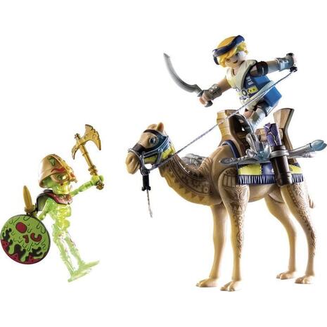 Playmobil Novelmore Sal'ahari Sands - Arwynn Με Καμήλα Και Σκελετός Πολεμιστής (71028)