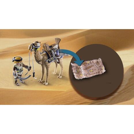 Playmobil Novelmore Sal'ahari Sands - Arwynn Με Καμήλα Και Σκελετός Πολεμιστής (71028)