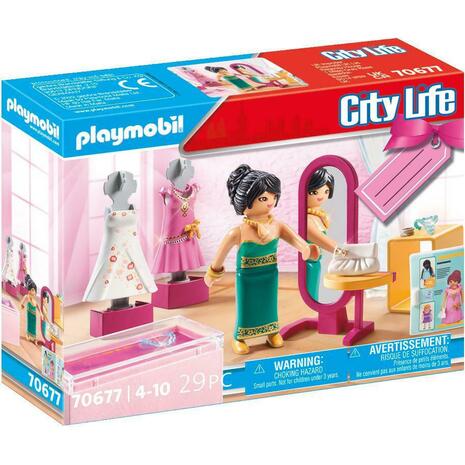 Playmobil City Life Gift Set Κατάστημα Μόδας (70677)