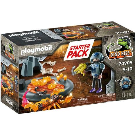 Playmobil Dino Rise Starter Pack Πολεμώντας τον Σκορπιό της Φωτιάς (70909)