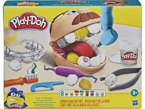 Play Doh Πλαστελίνη - Παιχνίδι Gold Drill 'n Fill Dentist (F1259)