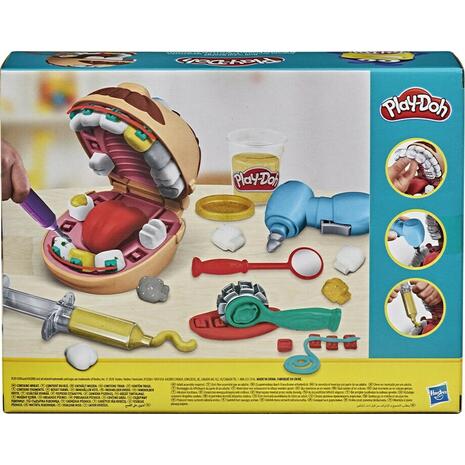 Play Doh Πλαστελίνη - Παιχνίδι Gold Drill 'n Fill Dentist (F1259)