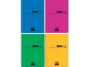 Τετράδιο-μπλόκ Salko σπιράλ 2 θεμάτων 14x21cm 120 σελίδες διάφορα χρώματα (2343) (Διάφορα χρώματα)