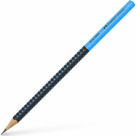 Μολύβι γραφίτη Faber Castell Grip 2001 δίχρωμο μαύρο/μπλε