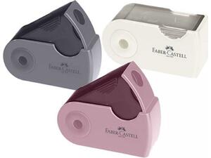 Ξύστρα μονή  Faber Castell mini Sleeve Pink/Shadow/Grey (182734)