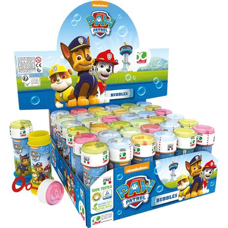 Σαπουνόφουσκες Paw patrol 60ml σε διάφορα σχέδια (1 τεμάχιο)