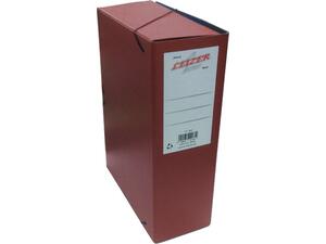 Κουτί αρχειοθέτησης με λάστιχο LEIZER Fiber 25x35x11cm KFL μπορντό