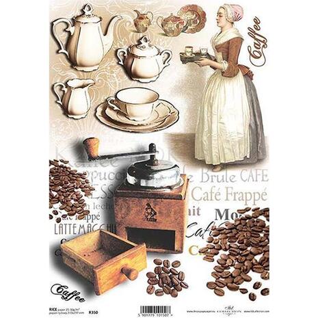 Ριζόχαρτο για Decoupage Next "coffee" 21x29εκ. (ITD-R350) (1 τεμάχιο) - Ανακάλυψε όλα τα είδη που χρειάζεσαι για την αγαπημένη σου τεχνική Decoupage από το Oikonomou-shop.gr.