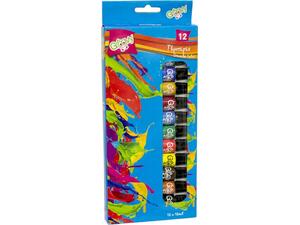 Τέμπερες Groovy 12ml (12 τεμάχια) (Διάφορα χρώματα)