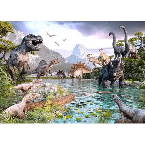 Παζλ Το πάρκο των δεινοσαύρων Special Edition 117 κομμάτια