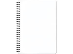 Τετράδιο σπιράλ Next 3 Θεμάτων 21x29cm 210 σελίδες με λευκό εξώφυλλο (Λευκό)
