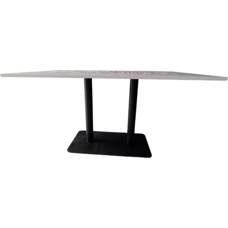 Τραπέζι με βαφή λάκας "Φουρτούνα" 140 x 70cm (EGP10) (Διάφορα χρώματα)