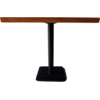 Τραπέζι ξύλινο "Νύχτα χωρίς φεγγάρι" 80x80cm (EGP6) (Διάφορα χρώματα)
