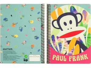 Τετράδιο σπιράλ BMU Paul Frank Sweet Sounds 2 θεμάτων 17x25cm σε διάφορα σχέδια (346-71402) - Ανακάλυψε Τετράδια σχολικά για μαθητές και φοιτητές, για το γραφείο ή το σπίτι με εντυπωσιακά εξώφυλλα για να κερδίσεις τις εντυπώσεις.