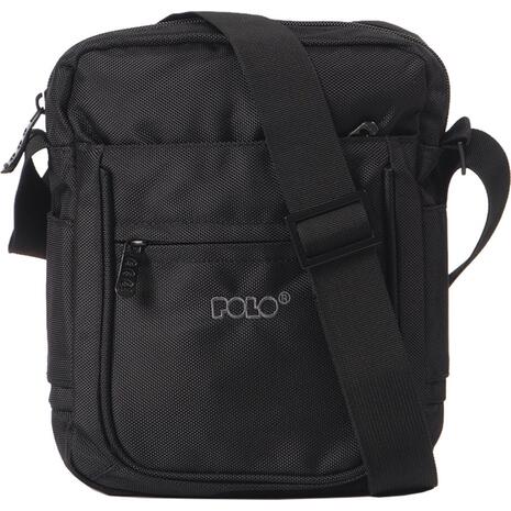 Τσαντάκι ωμού POLO Vertical (L) Black- Μαύρο (9-07-072-2000) - Ανακάλυψε Τσαντάκια Μέσης - Ώμου ανθεκτικά σε πολλά σχέδια όπως μπανάνα, χιαστί, μηχανής, σχολείου και outdoor δραστηριοτήτων από το Oikonomou-shop.gr
