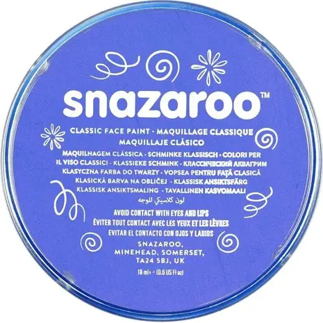 Κρέμα Face Painting SNAZAROO Classic 18ml Sky Blue