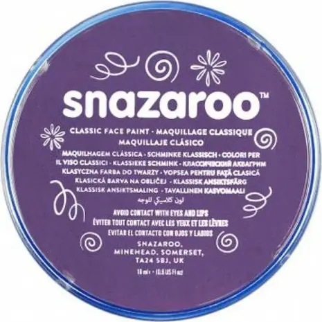 Κρέμα Face Painting SNAZAROO Classic 18ml Violet