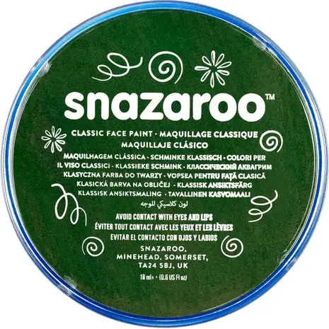 Κρέμα Face Painting SNAZAROO Classic 18ml Dark Green