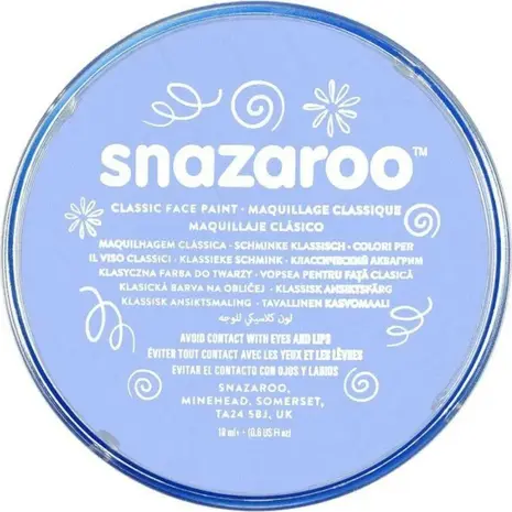 Κρέμα Face Painting SNAZAROO Classic 18ml Pale Blue