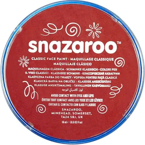 Κρέμα Face Painting SNAZAROO Classic 18ml Burgundy