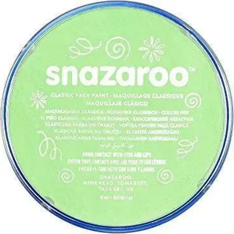 Κρέμα Face Painting SNAZAROO Classic 18ml Light Green