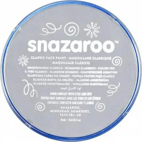 Κρέμα Face Painting SNAZAROO Classic 18ml Light Grey