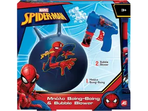 Λαμπάδα - Bubble Gun Spiderman και μπάλα Boing Boing