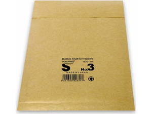 Φάκελος αλληλογραφίας με φυσαλίδες Skag 15x21cm No3