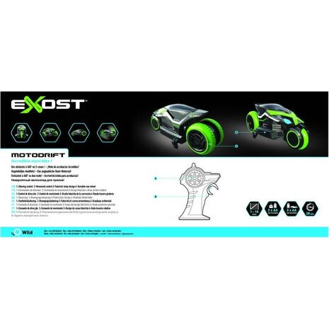 Τηλεκατευθυνόμενη μηχανή Exost R/C Motodrift 1:18 (7530-20249)