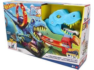 Πίστα Hot Wheels City T-Rex Chomp Down (HKX42)