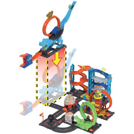 Πίστα Hot Wheels City T-Rex Chomp Down (HKX42)