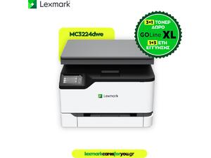 Πολυμηχάνημα Lexmark MC3224dwe έγχρωμο 40N9140