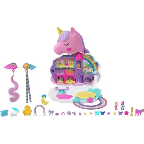 Polly Pocket Σαλόνι Ομορφιάς Μονόκερος (HKV51)