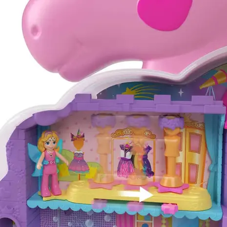 Polly Pocket Σαλόνι Ομορφιάς Μονόκερος (HKV51)