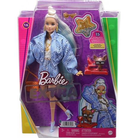 Κούκλα Barbie Extra Blonde Bandana (HHN08)
