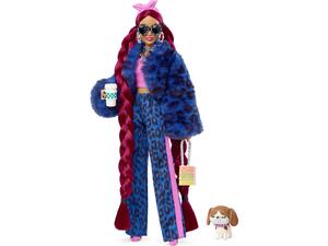 Κούκλα Barbie Extra Blue Leopard Track Suit (HHN09)