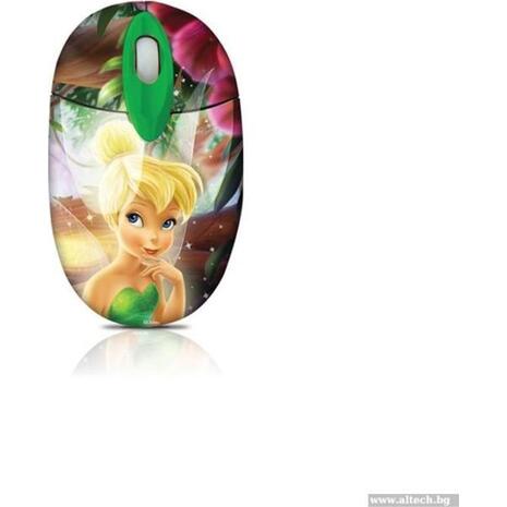 Σετ ενσύρματο ποντίκι και mousepad Disney "Fairies" DSY-TP7001