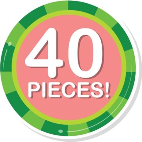 Τρενάκι με τουβλάκια Cocomelon 40 κομμάτια (CCM07000)