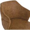 ΠΟΛΥΘΡΟΝΑ ΕΠΑΓΓΕΛΜΑΤΙΚΗ THERESA HM9263.19 Τ.NUBUCK ΧΡΥΣΗ ΞΥΛΙΝΗ 56x60x84Υεκ. (Διάφορα χρώματα)