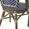 ΚΑΡΕΚΛΑ BAMBOO LOOK ΜΑΥΡΟ-ΛΕΥΚΟ HM5860.01 46x56x88Y εκ.