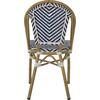 ΚΑΡΕΚΛΑ BAMBOO LOOK ΜΑΥΡΟ-ΛΕΥΚΟ HM5860.01 46x56x88Y εκ.