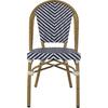ΚΑΡΕΚΛΑ BAMBOO LOOK ΜΑΥΡΟ-ΛΕΥΚΟ HM5860.01 46x56x88Y εκ.