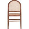 ΚΑΡΕΚΛΑ ΑΠΟ ΟΞΙΑ ΣΕ ΚΑΡΥΔΙ-RATTAN ΜΠΕΖ HM9407.04 43x50x87Υ εκ.