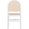 ΚΑΡΕΚΛΑ ΑΠΟ ΟΞΙΑ ΣΕ ΛΕΥΚΟ-RATTAN ΜΠΕΖ HM9407.03 43x50x87Yεκ.