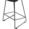 ΣΚΑΜΠΟ ΜΠΑΡ NAILA HM9299.02 ΜΑΥΡΟ ΜΕΣΑΙΟΥ ΥΨΟΥΣ 44x44x74Yεκ. (σετ 2 τεμαχίων)