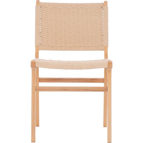 ΚΑΡΕΚΛΑ IGNACIO RUBBERWOOD ΣΧΟΙΝΙ ΦΥΣΙΚΟ HM9330.01 50X60X87Υεκ.