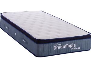ΣΤΡΩΜΑ DREAMTOPIA, σειρά PRIVILEGE HM660.90 POCKET SPRING ΜΕ ΑΝΩΣΤΡΩΜΑ 90X190x29Υεκ.