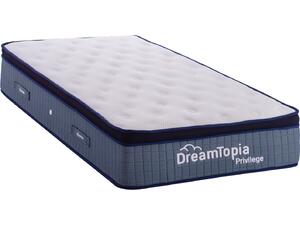 ΣΤΡΩΜΑ DREAMTOPIA, σειρά PRIVILEGE HM660.90 POCKET SPRING ΜΕ ΑΝΩΣΤΡΩΜΑ 90X190εκ.