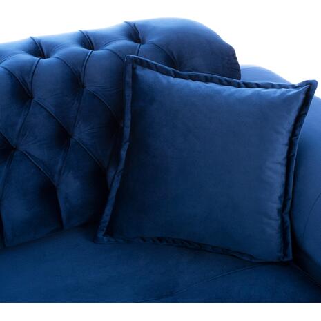 ΚΑΝΑΠΕΣ ΚΡΕΒΑΤΙ BENNINGTON ΤΡΙΘΕΣΙΟΣ ΜΠΛΕ HM3249.18 240x95x80 εκ.