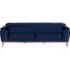 ΚΑΝΑΠΕΣ ΚΡΕΒΑΤΙ BENNINGTON ΤΡΙΘΕΣΙΟΣ ΜΠΛΕ HM3249.18 240x95x80 εκ.